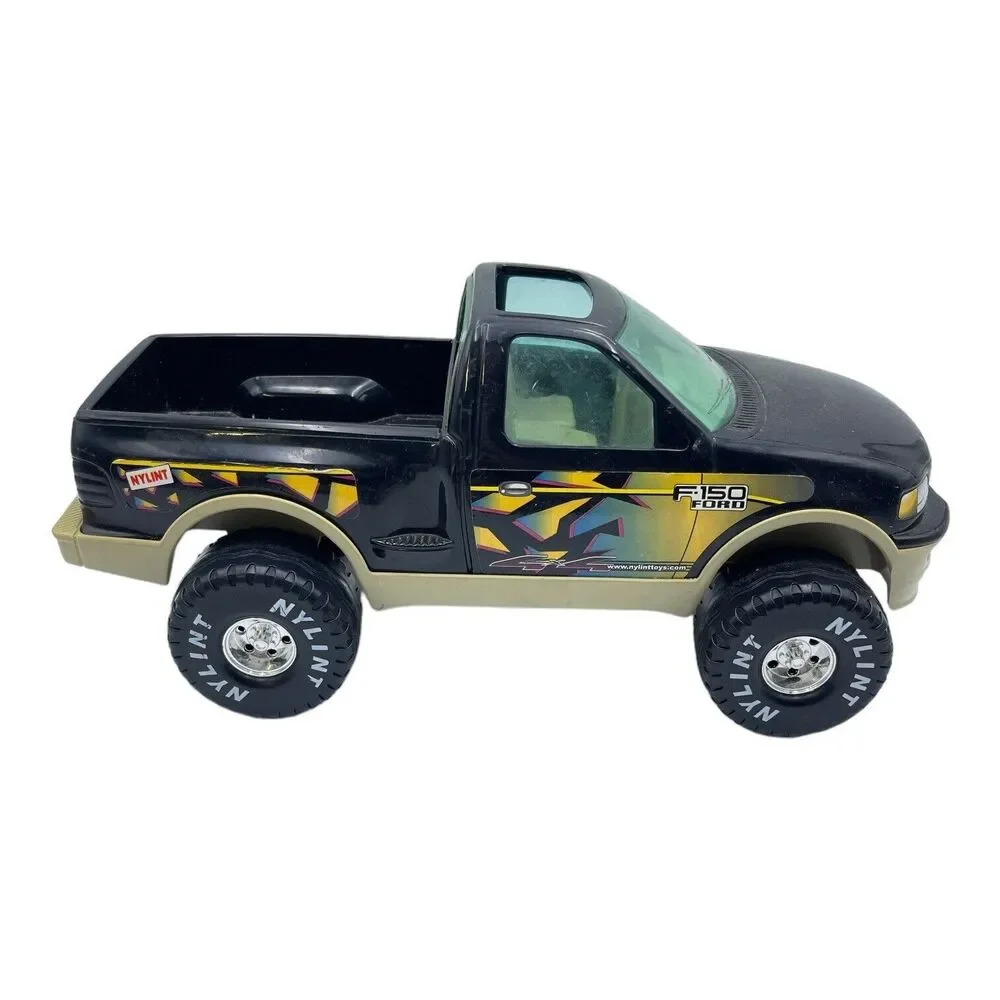 1997 Ford F-150 4x4 Marca Nylint Plastic Horse Stables Truck With Trailer
